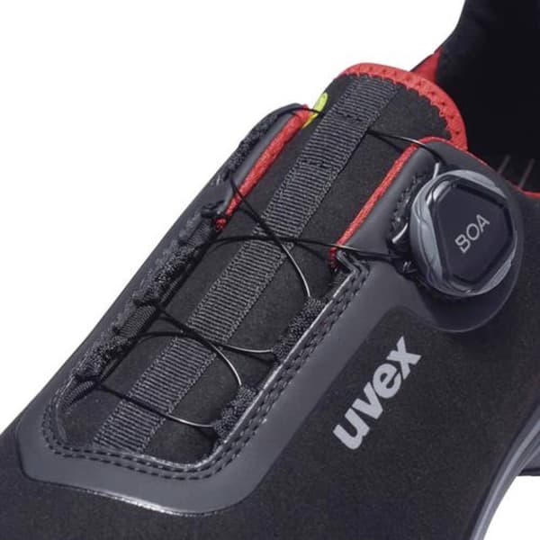 uvex 1 G2 6840243 ESD Säkerhetsstövlar S3 Skostorlek (EU): 43 Röd-svart 1 par