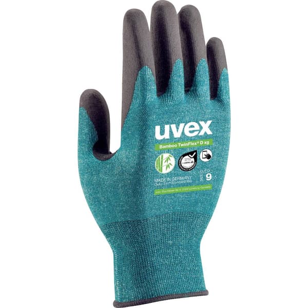 uvex Bamboo TwinFlex D xg 6009007 Skärskyddshandskar Storlek (handskar): 7 EN 397 1 par