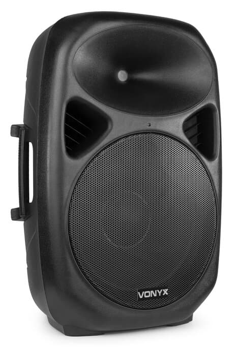Vonyx SPS15A - 15" aktiv högtalare med Bluetooth och stativ