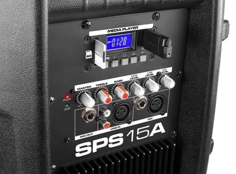 Vonyx SPS15A - 15" aktiv högtalare med Bluetooth och stativ