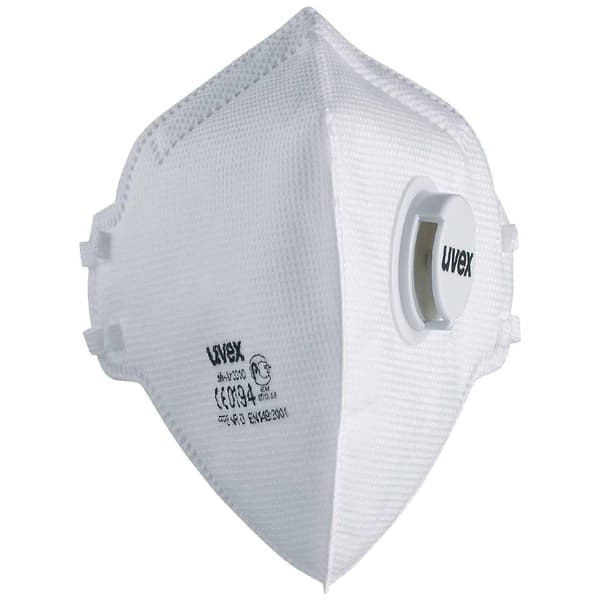 uvex uvex silv-Air class.3310 8763310 Dammskyddsmask med ventil FFP3 15 st EN 149:2001 + A1:2009 DIN 149:2001 + A1:2009