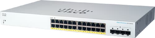 CBS220 SMART 24-PORT GE POE Hvit