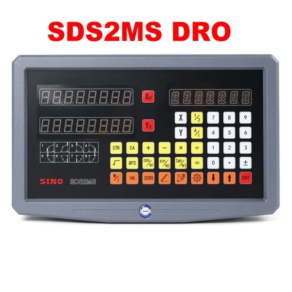 Digital Readout Kit, 2 stk. Lineære Skalaer, Hurtig Levering, SDS2MS DRO SÆT