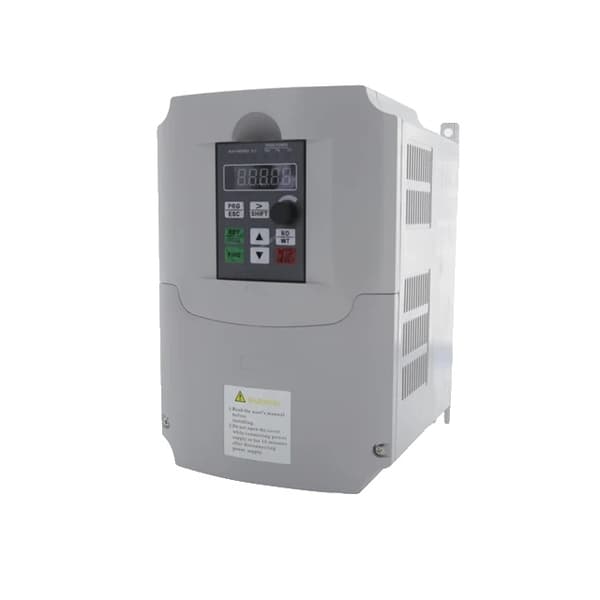 Taajuusmuunnin, 4 KW tehon ulostulo, 55 KW tehon ulostulo, 2,2KW (musta), 1-vaihe 220V, 3-vaihe 380V