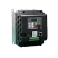 Miniatyrbillede 1 af 2: Frekvensomformer, 4 KW Effektudgang, 55 KW Effektudgang, 2,2KW (Sort), 1 fase 220V, 3 faser 380V