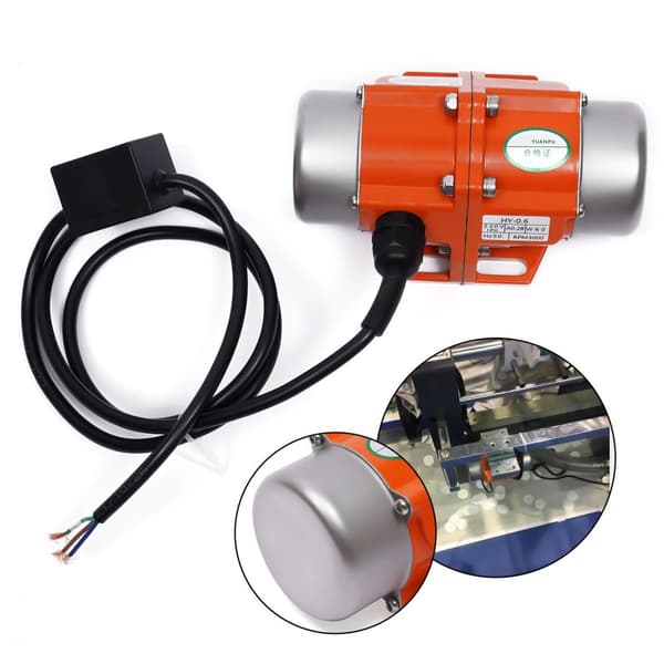 Vibrationsmotor, 1-fas, 60W effekt, 3000RPM hastighet