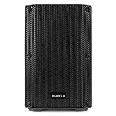 Vonyx VSA08BT aktiv högtalare Bluetooth - 250W Peak Power, dubbelförstärkt med mp3-spelare
