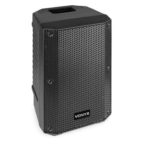 Vonyx VSA08BT aktiv högtalare Bluetooth - 250W Peak Power, dubbelförstärkt med mp3-spelare