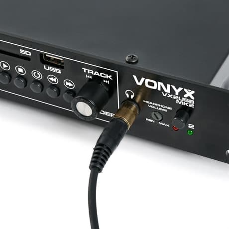Vonyx VX2USB MK2 dubbel mediaspelare med 2x Bluetooth och 2x USB/SD mp3-spelare