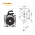 Miniatyrbild 4 av 4: NEMA23 Stängd slinga Stegmotor Kit, Fri frakt, 22Nm Vridmoment