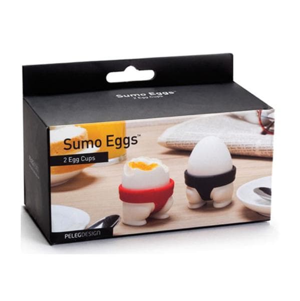 Äggkoppar (2-pack) Peleg Design - Sumo Eggs