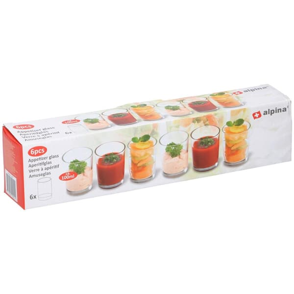 6x Dessertglass