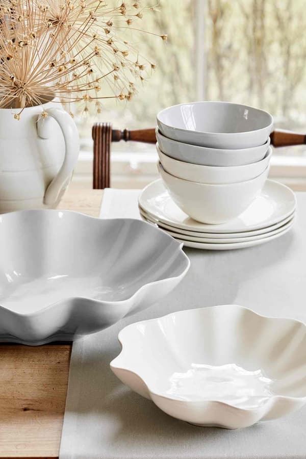 Sophie Conran Floret Dove Grey Skål 23,4 cm