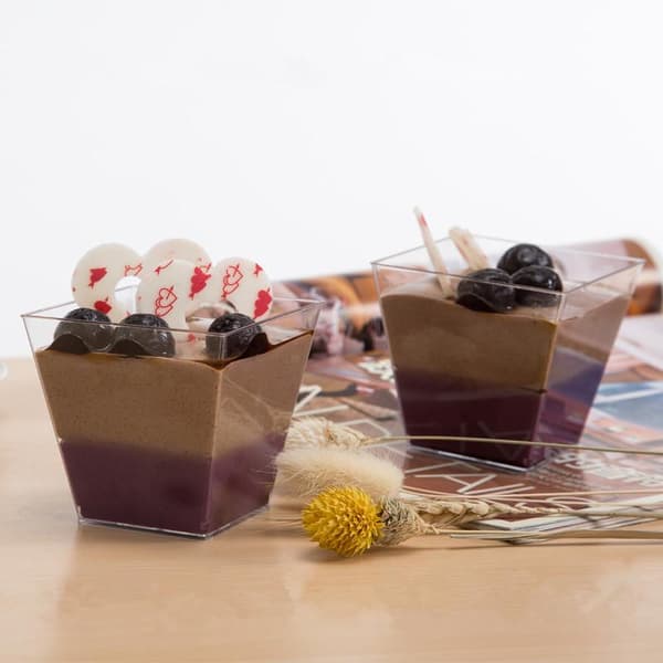 25x Dessertskålar i Plast