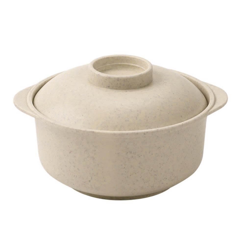 Nudelskål med Lock - Beige