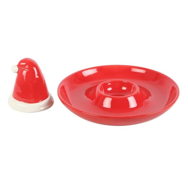Something Different Chip And Dip Santa Hat Dish