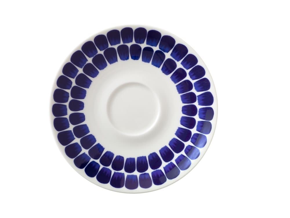 Tuokio Fat 17 cm till kaffekopp kobolt