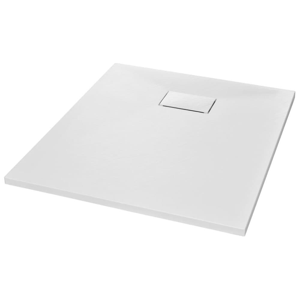 vidaXL brusekar SMC 90 x 70 cm hvid