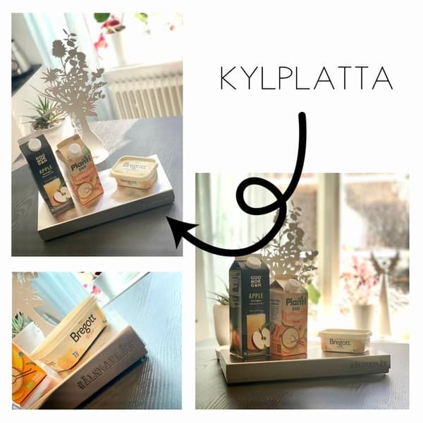 Kylplatta / Kylbricka Borstad Stål 38x18