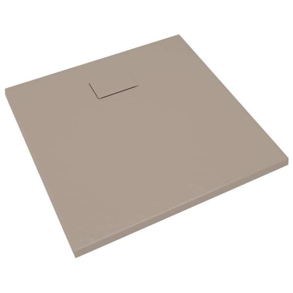 vidaXL Duschkar SMC brun 90x80 cm