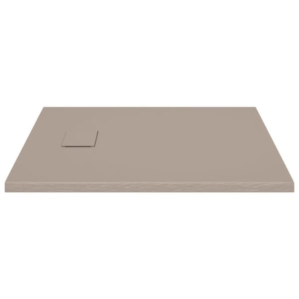 vidaXL Duschkar SMC brun 90x80 cm