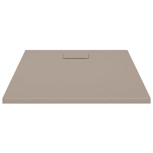 vidaXL brusekar SMC 100x80 cm sort