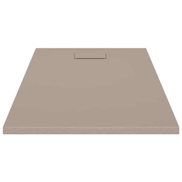 vidaXL brusekar SMC 120x70 cm brun