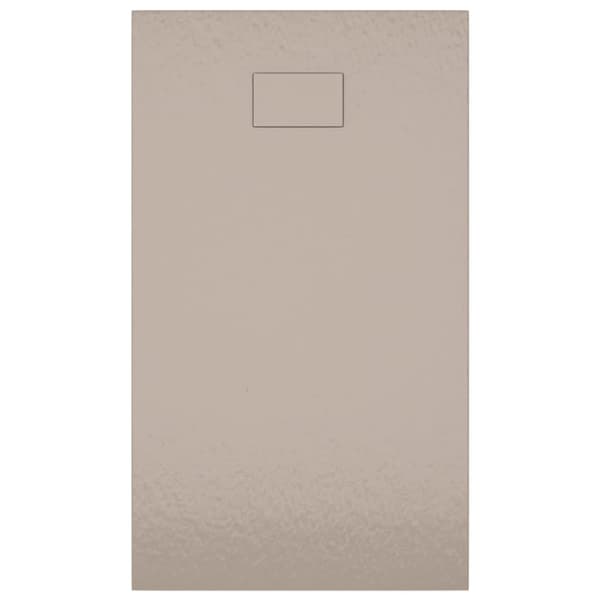 vidaXL brusekar SMC 120x70 cm brun
