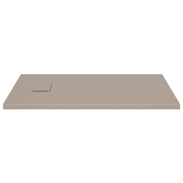 vidaXL Duschkar SMC brun 100x70 cm