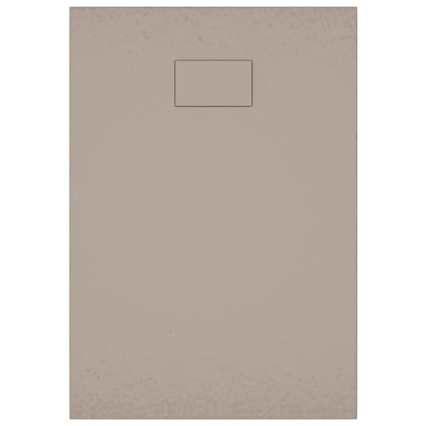 vidaXL Duschkar SMC brun 100x70 cm
