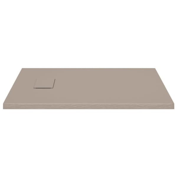vidaXL brusekar 90x70 cm SMC brun