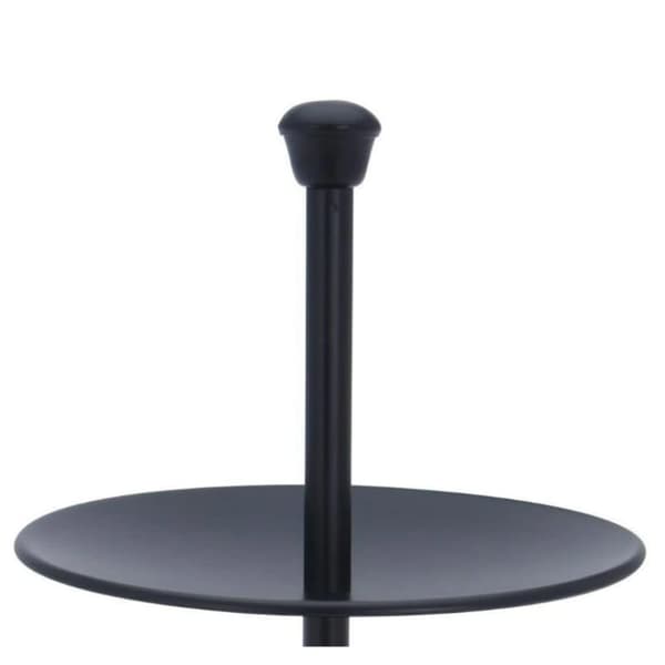 Excellent Houseware Serveringsstativ 3 lag 36,5 cm matt svart
