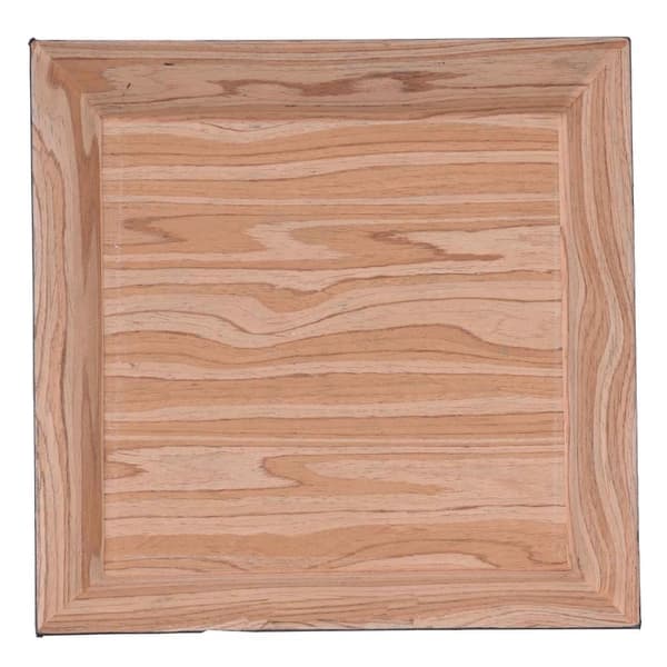 Bakke Natur Firkantet Plast 29 cm