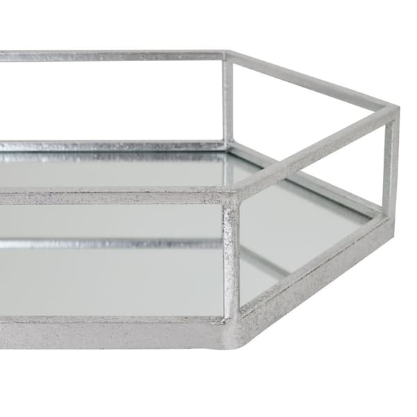 Hill Interiors Hexagon Tray Set (Pack of 2)
