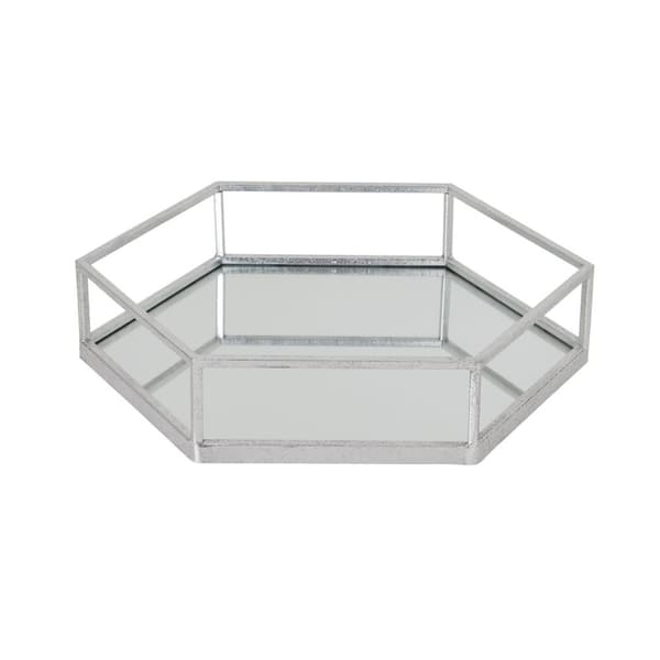 Hill Interiors Hexagon Tray Set (Pack of 2)