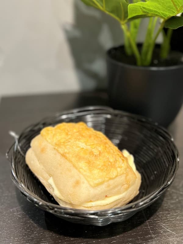 Brödkorg Korg Svart plast flätad 19 cm