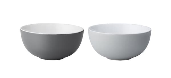 STELTON - EMMA SKÅL, LITEN - 2 ST - GREY