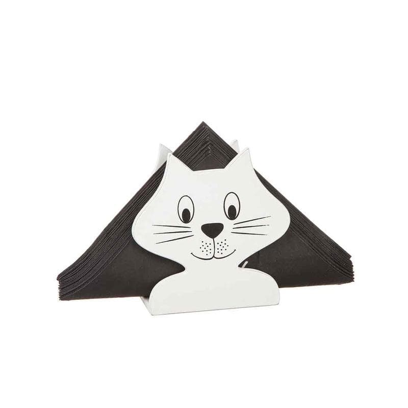 Servettställ Katt