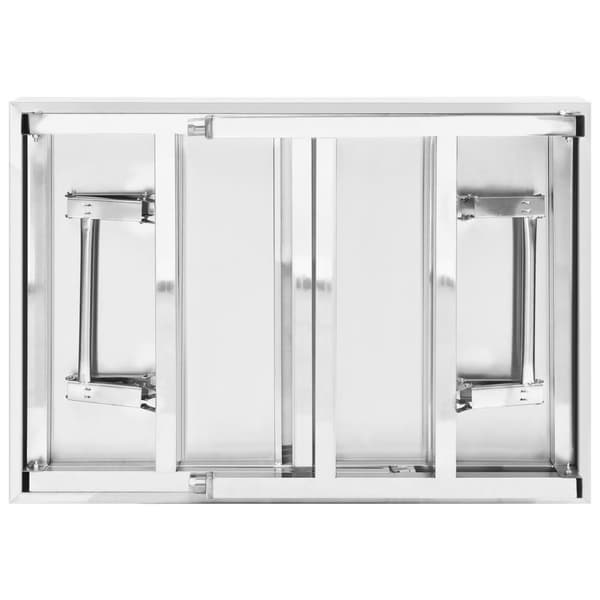 vidaXL foldbart arbejdsbord til køkken 85x60x80 cm rustfrit stål
