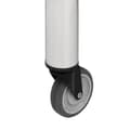 Miniatyrbilde 6 av 8: vidaXL Arbeidsbord for kjøkken med hjul 100x45x85 cm rustfritt stål