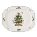 Miniatyrbillede 1 af 2: Christmas Tree Sculpted Oval Platter, 36cm - Spode