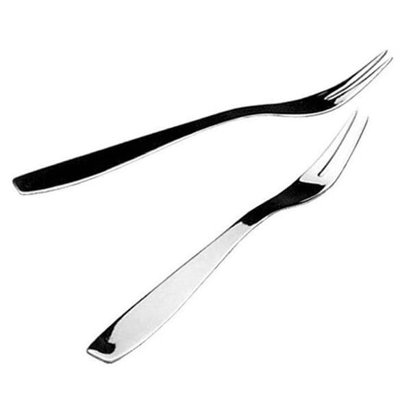 6 stycken snigelgafflar i rostfritt stål