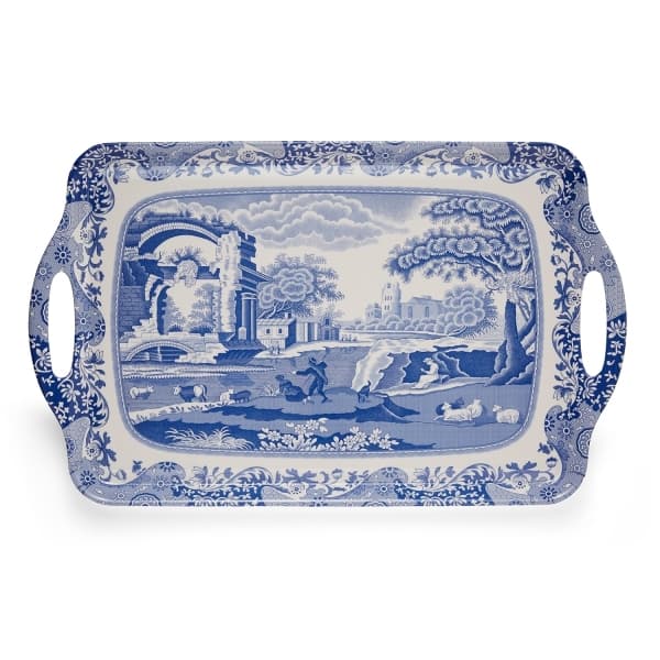 Blue Italian Bricka 48 x 29.5cm - Spode
