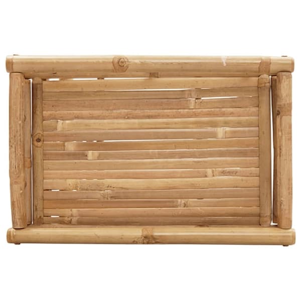 vidaXL Sammenleggbart brettbord 60x40x68 cm bambus