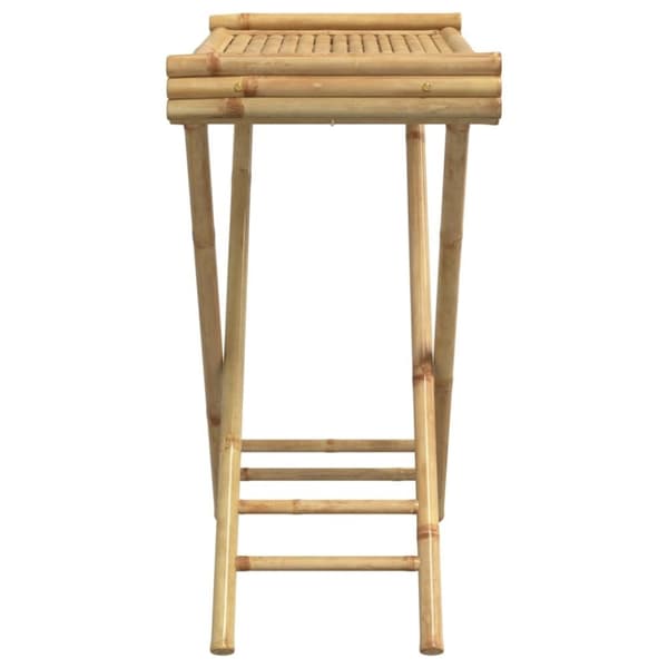 vidaXL Sammenleggbart brettbord 70,5x42,5x80 cm bambus