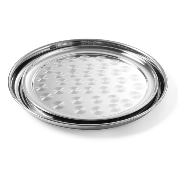 Rund banketbakke i stål, diameter. 30 cm - Hendi 480205
