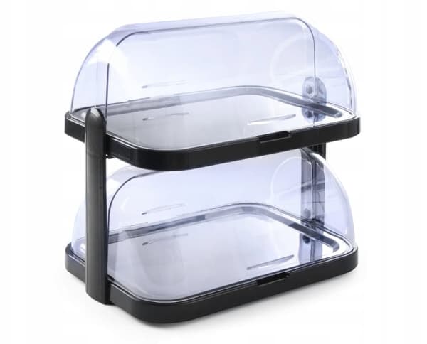 Kylvitrine Roll-Top, Dubbel, 4 Kylpaket Inkluderat