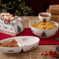 Miniatyrbillede 4 af 4: Christmas Tree Chip & Dip, Ø 25cm - Spode