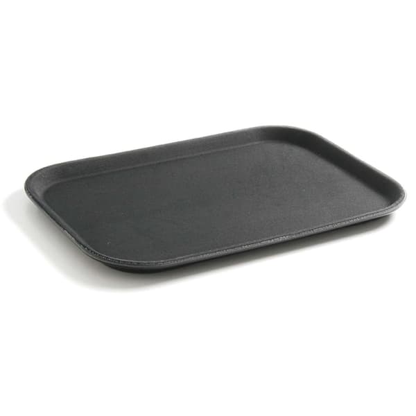 Anti-halk, resistent servisbricka 25,5x35,5cm - svart