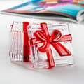 Miniatyrbild 3 av 3: Glasskål med lock - Presentform